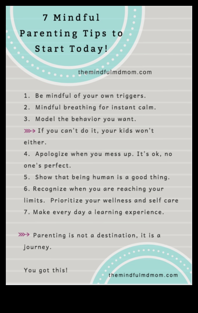 Arta parentingului atent: cultivarea bunăstării familiei