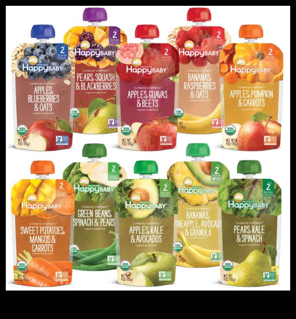 Ode organice: hrană pentru copii bogată în nutrienți, care celebrează natura