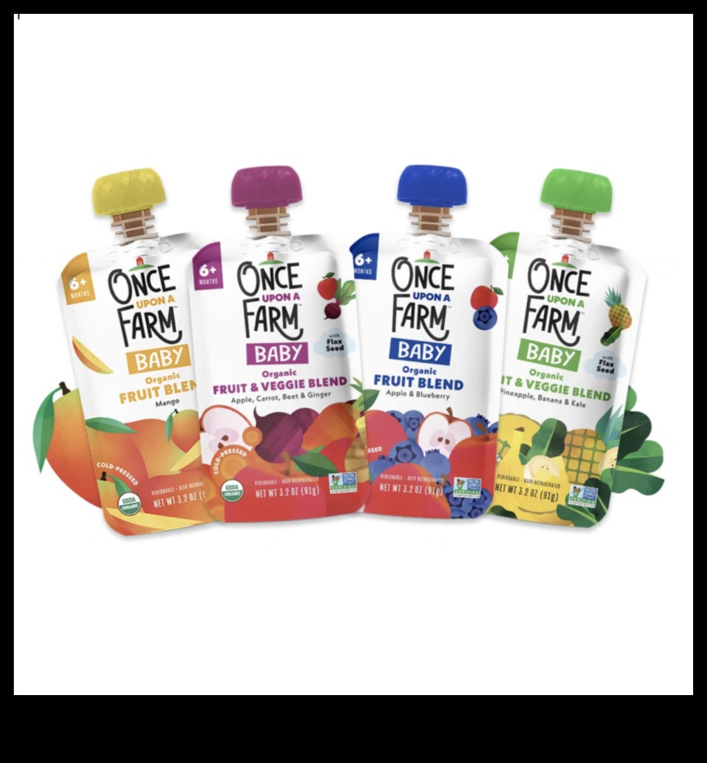 Ode organice: hrană pentru copii bogată în nutrienți, care celebrează natura