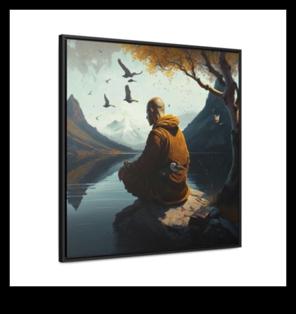 Pânză calmă: pictarea unei imagini a păcii cu tehnici de relaxare