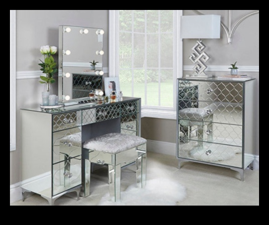 Modalități creative de a folosi mobilierul cu oglindă în decorarea interioară