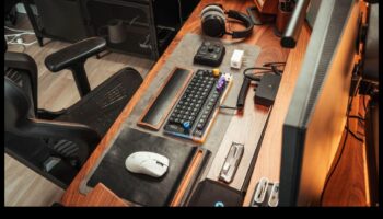 Spațiu de lucru fără fir: accesorii pentru o configurare fără dezordine a laptopului