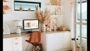 Cum să decorezi un birou de inspirație boemă cu descoperiri de epocă