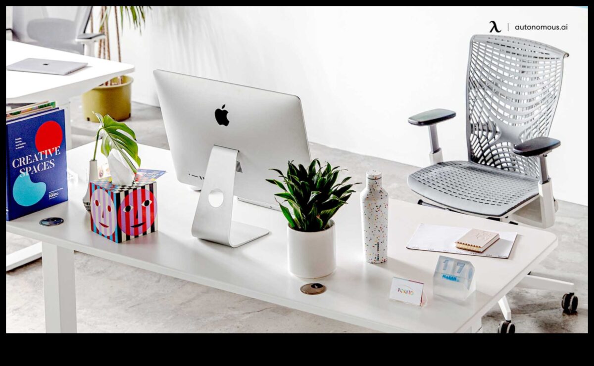 Design birou pentru laptop: accesorii pentru crearea unui spațiu de lucru productiv