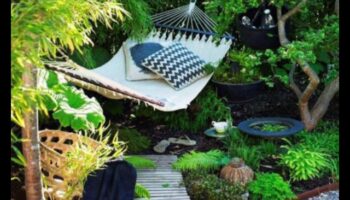 Sfaturi pentru decorarea zonei exterioare pentru hamac