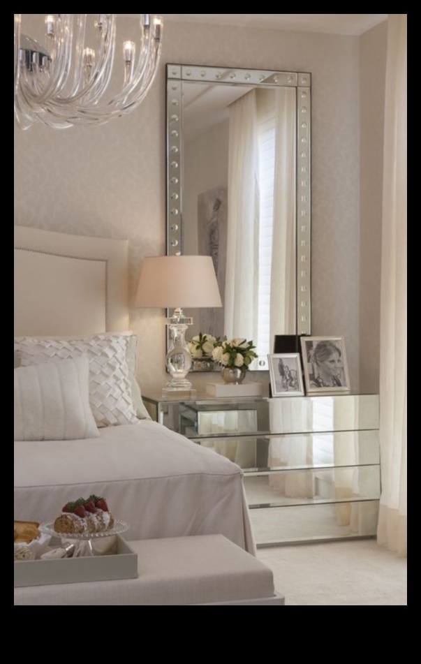 Modalități creative de a folosi mobilierul cu oglindă în decorarea interioară