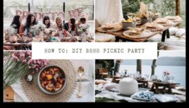 Puteți oferi sfaturi pentru decorarea unui loc de picnic în aer liber cu vibrații boho?